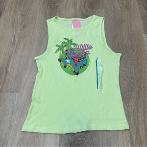 Zion Rootswear Green Tropical Tank Top